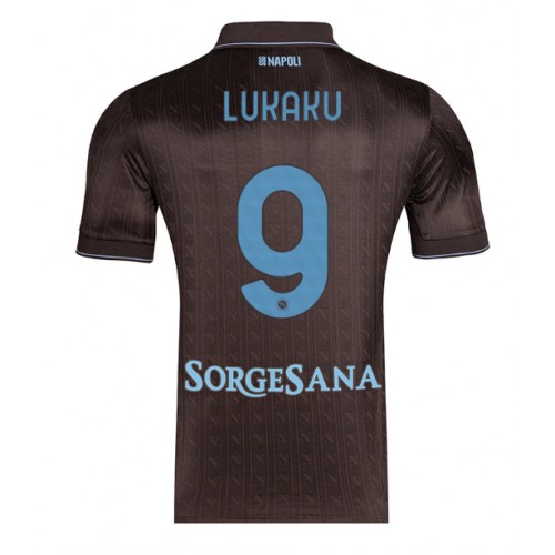 SSC Napoli Romelu Lukaku #9 Tredjeställ 2025-26 Kortärmad
